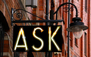 ask first